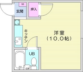 マルシンハイツの物件間取画像